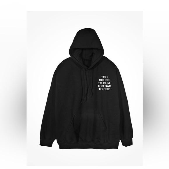 ALF Assholes*s Live Forever Black Hoodie Mens Size XL NWOT - Picture 1 of 2
